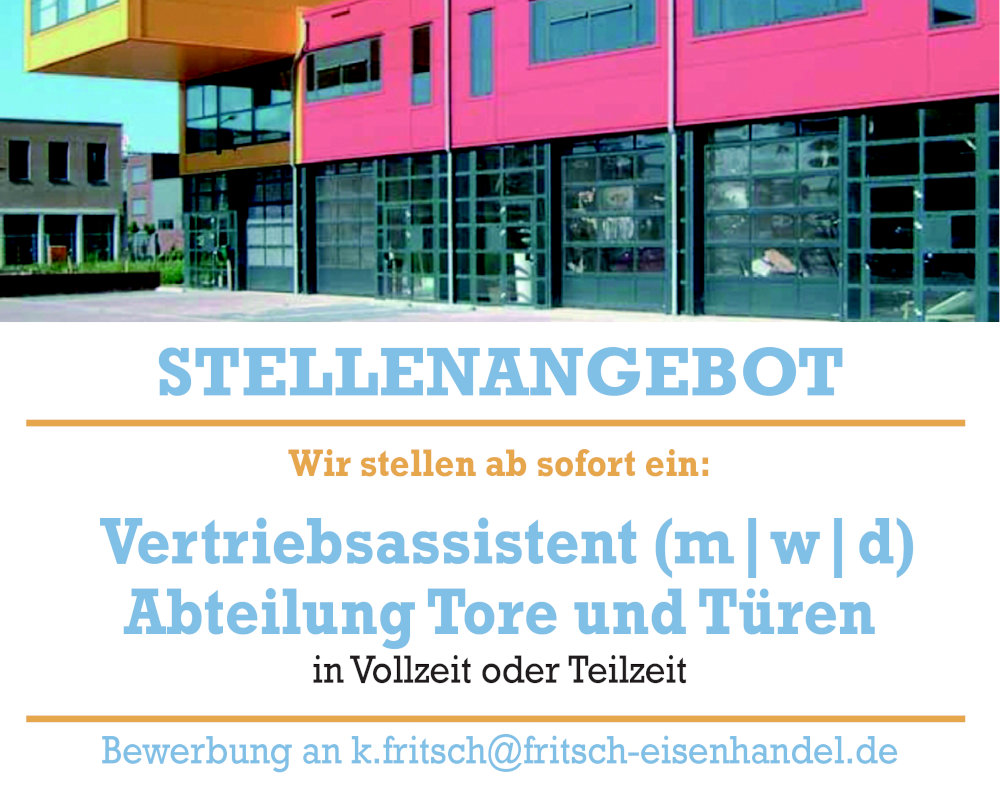 Stellenanzeige als Bild